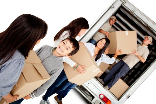 Customer service team reviewing a moving service complaint