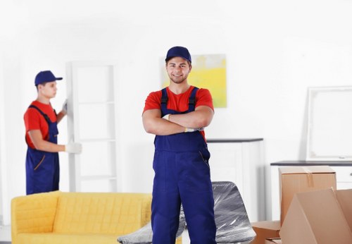 Careful loading of furniture for removals in Ealing