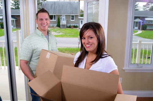 Careful handling of sofas and large household furniture during a local move