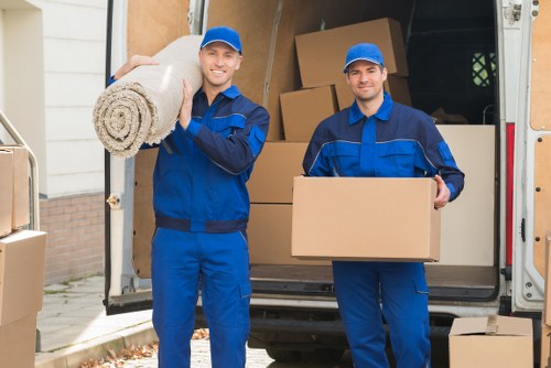 Removal team planning a house move in Ealing