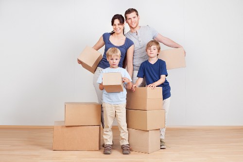 Local removal truck hire arranged for a flat move in Ealing