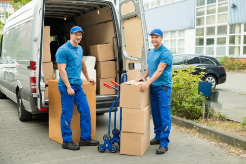 Commercial removals process for an Ealing workplace