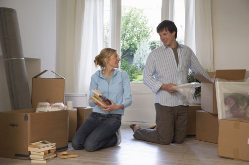 Local moving truck covering Ealing and nearby West London areas