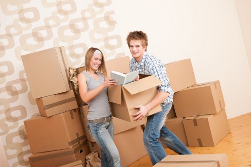 Careful moving truck service for flats, houses, and businesses in Ealing